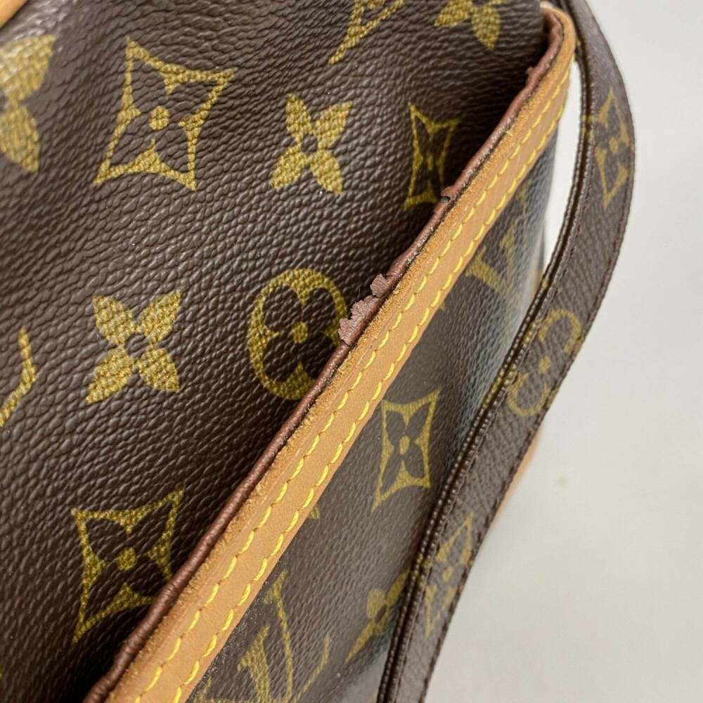 LOUIS VUITTON Brown Monogram Shoulder Bag - Picture 6 of 10